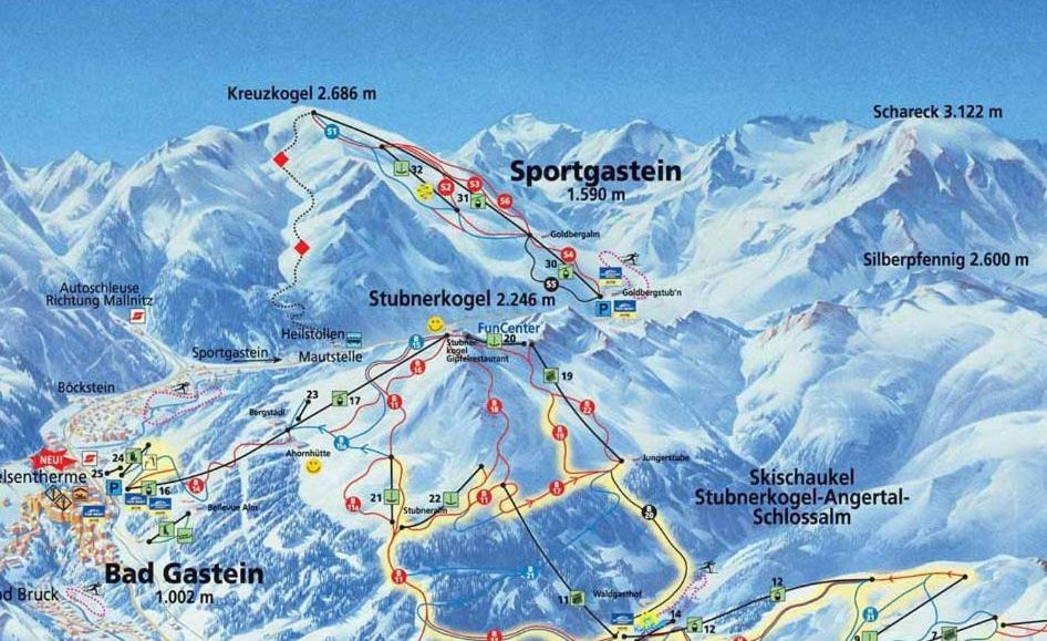 Hotel Haas Bad Gastein Eksteriør bilde